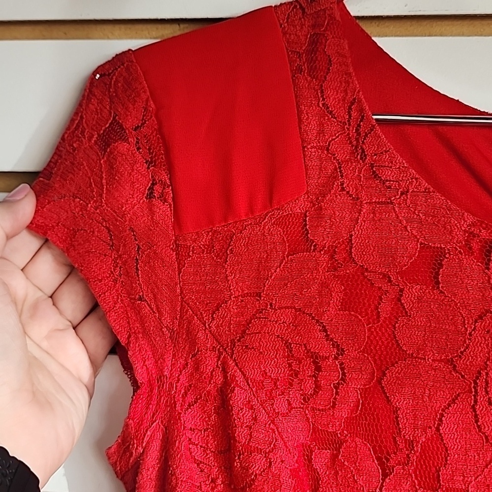 Vintage dELiA*s Lace Dress 5/6 - Picture 3 of 5